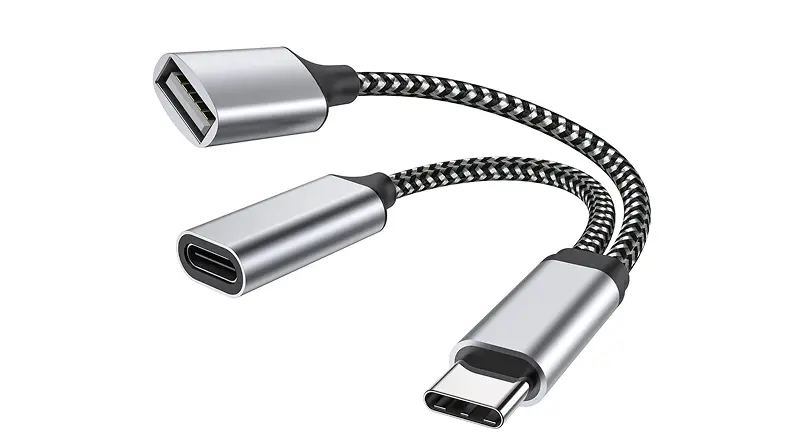 USB-C Splitter (power + data)